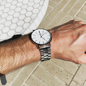 Preston Classic White Stainless